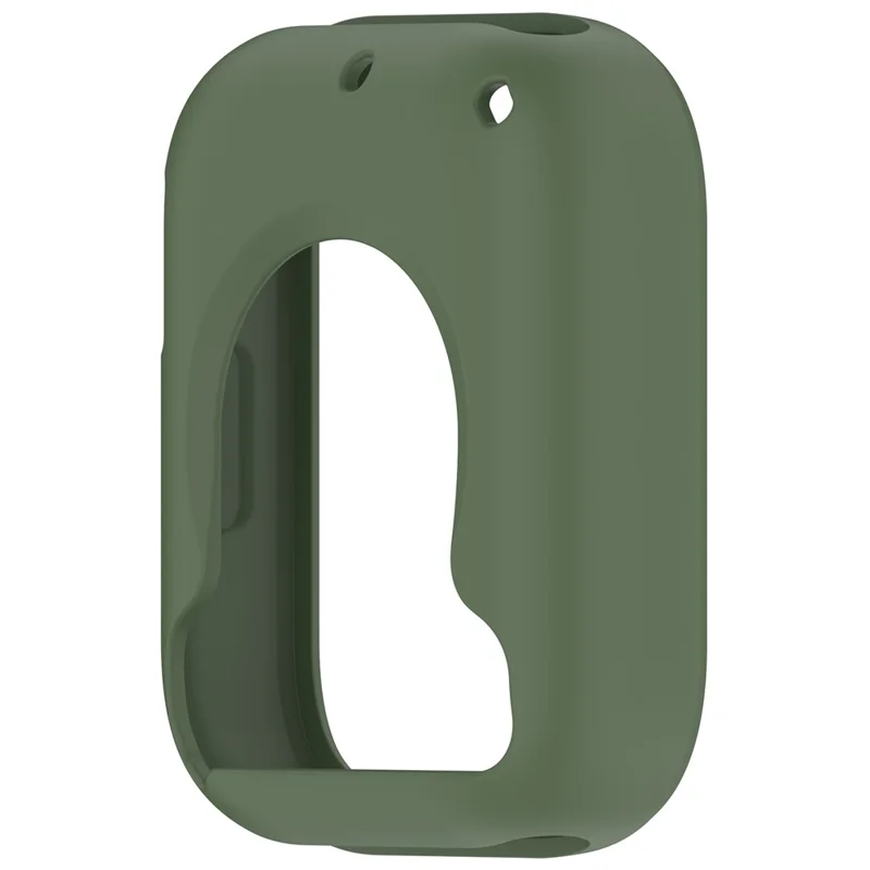 For Xiaomi Redmi Watch 5 Active Silicone Watch Case Shockproof Bumper Frame - Dark Green