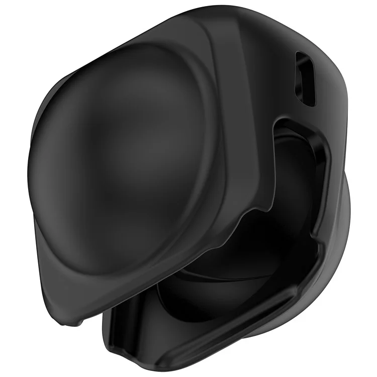 Für Insta360 X5 / X4 Kratzfeste Kameraobjektiv-Schutzabdeckung Flexibles Silikon-Gehäuse - Schwarz