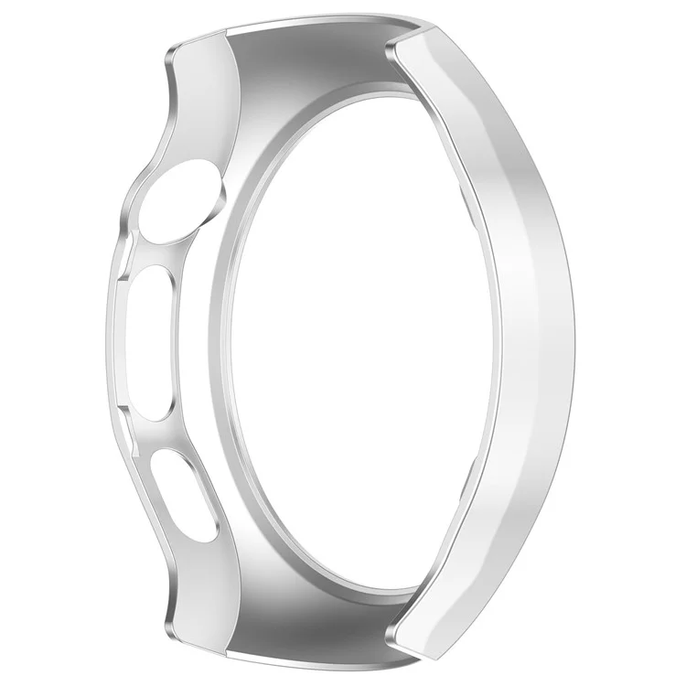 Étui rigide semi-enveloppant en PC ajouré pour Huawei Watch 5 46mm - Argent