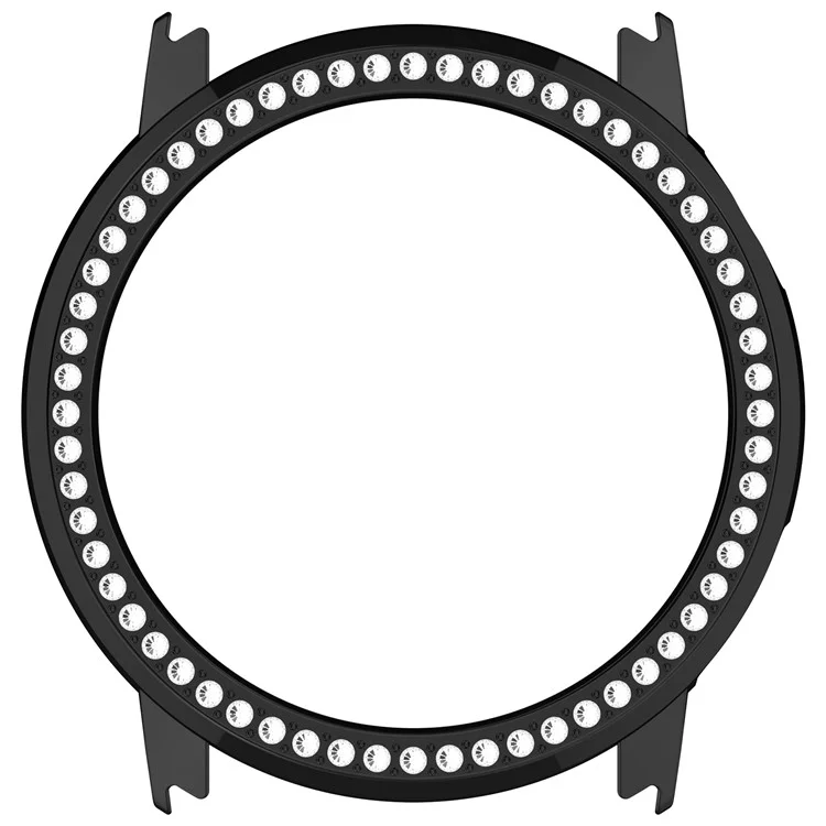 Funda para Reloj Coros Pace Pro con Decoración de Strass, Hueca con Electrochapado - Negro