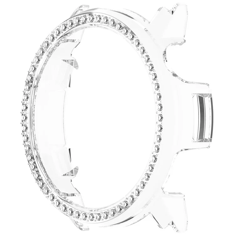 Pour Coros Pace 3 Étui de Montre Transparent avec Strass Design Creux Décoratif Coque de Protection en PC