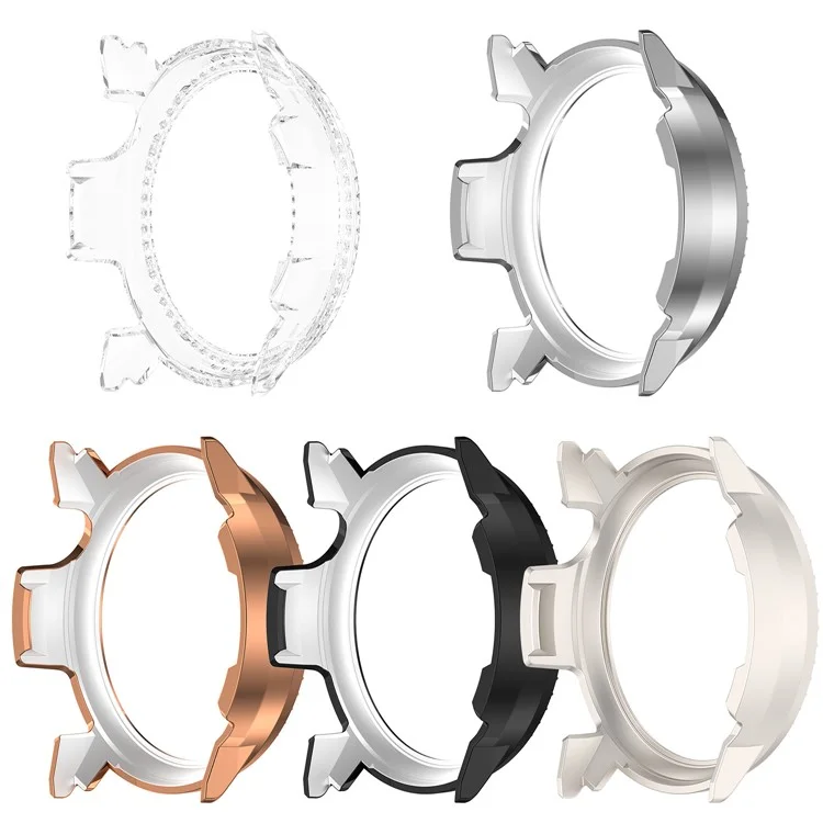 Pour Coros Pace 3 Étui de Montre Transparent avec Strass Design Creux Décoratif Coque de Protection en PC