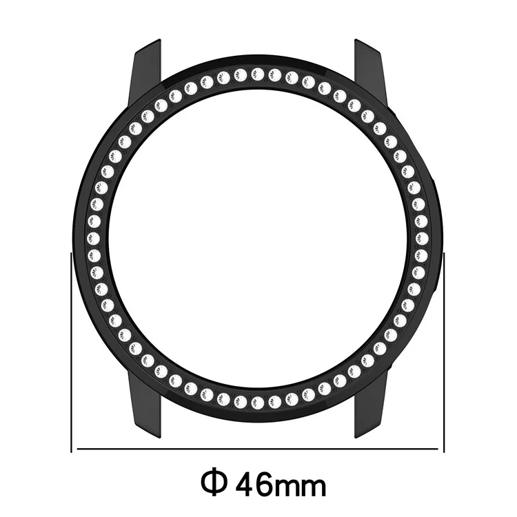 Pour Coros Pace 3 Étui de Montre Transparent avec Strass Design Creux Décoratif Coque de Protection en PC