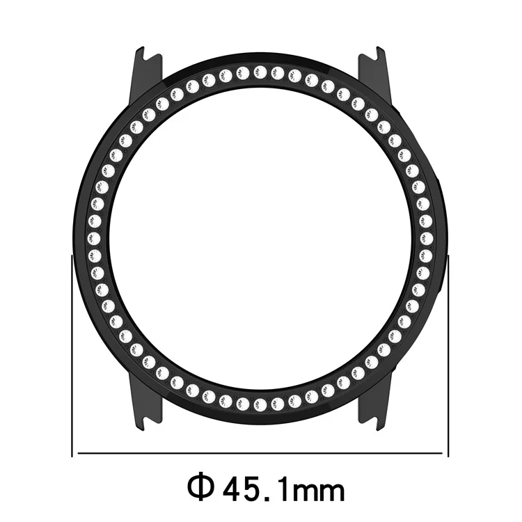 Funda Transparente con Diseño Hueco de Strass para Reloj Coros Pace 2