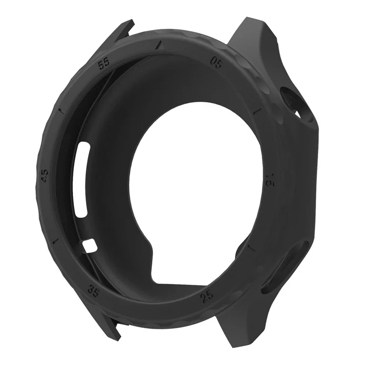 Funda de Silicona Negra para Smartwatch Oppo Watch X2 - Cubierta Protectora