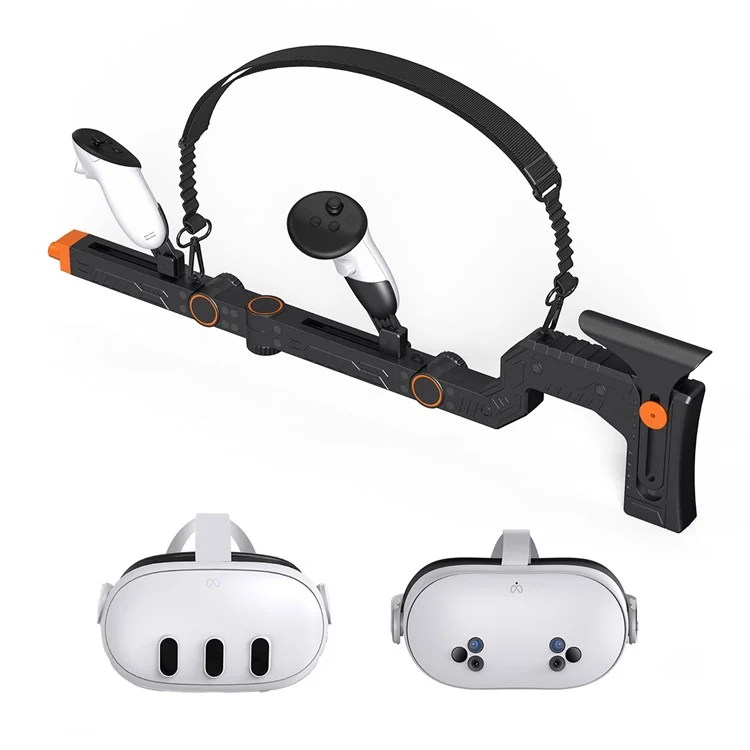 STARTRC GAMES Para Meta Quest 3S / Quest 3 Coronha Magnética de VR para Melhorar a Experiência de Jogos de Tiro