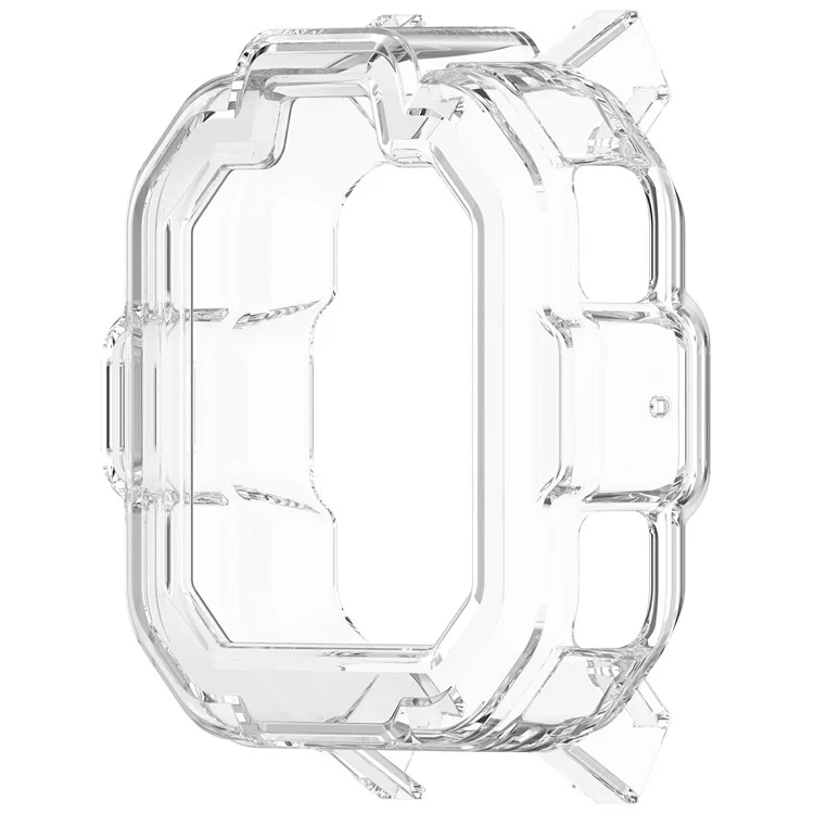 For TickTalk 5 TPU Watch Case Hollow Design Watch Protective Cover - Transparent