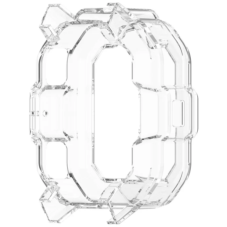 For TickTalk 5 TPU Watch Case Hollow Design Watch Protective Cover - Transparent