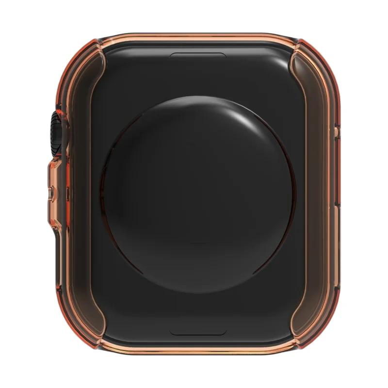 Für Huawei Watch Fit 4 Schutzhülle Weiche TPU Aushöhlen Hülle - Transparent Schwarz