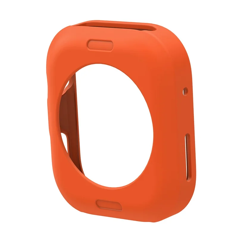 For Huawei Watch Fit 4 Pro Silicone Watch Case Shockproof Bumper Frame - Orange