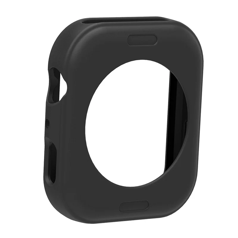 Pour Huawei Watch Fit 4 Étui de Montre en Silicone Pare-chocs Antichoc - Noir