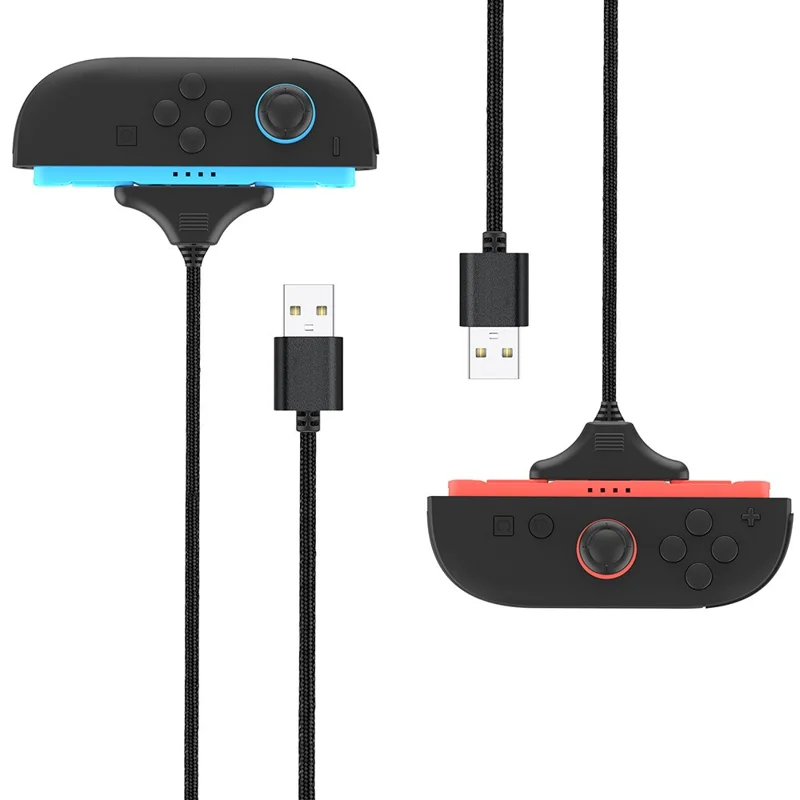IPEGA PG-SW2119A 2 Pezzi Per Nintendo Switch 2 Caricacavi per Controller Joy-Con con Ricarica Magnetica Rapida, 3m