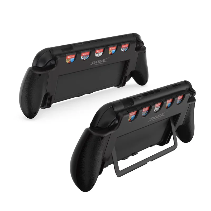 DOBE TNS-3179 Griffhalterung für Nintendo Switch 2 Spielkonsole mit integriertem Griff und Spielkartenhalter
