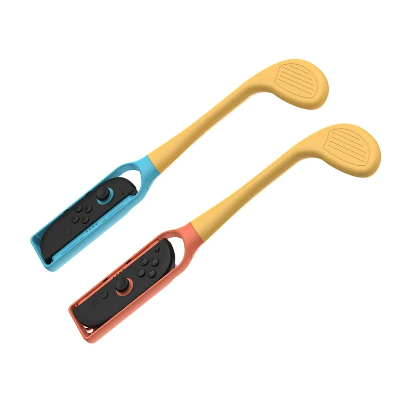 Empuñadura de Palo de Golf DOBE TNS-3182 para Nintendo Switch 2 / Switch / Switch OLED - Agarre para Mandos Joy-Con Izquierdo y Derecho (2 Unidades)