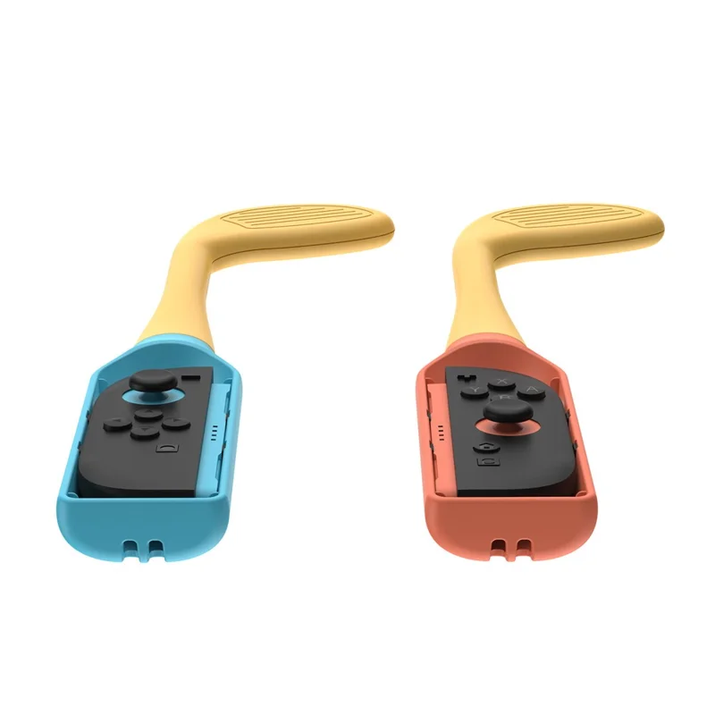 Empuñadura de Palo de Golf DOBE TNS-3182 para Nintendo Switch 2 / Switch / Switch OLED - Agarre para Mandos Joy-Con Izquierdo y Derecho (2 Unidades)