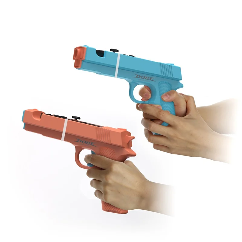 DOBE TNS-3185 2Pcs For Nintendo Switch 2 Joy-Con Controller Grip Shooting Gun Handle Left Right Gamepad Holder