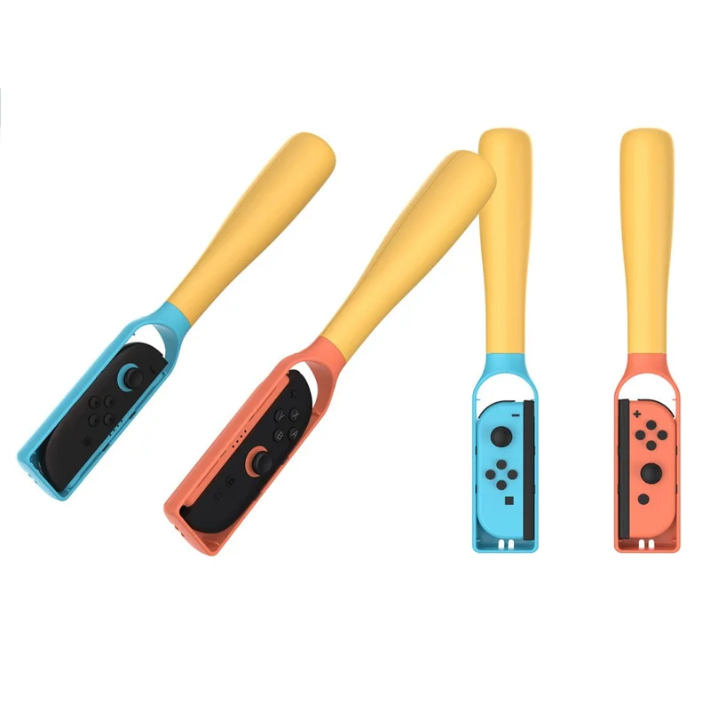 Empuñaduras de bate de béisbol DOBE TNS-5102 (2 unidades) para mandos Joy-Con de Nintendo Switch 2 / Switch / Switch OLED