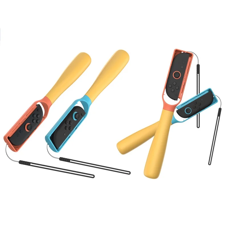 Empuñaduras de bate de béisbol DOBE TNS-5102 (2 unidades) para mandos Joy-Con de Nintendo Switch 2 / Switch / Switch OLED