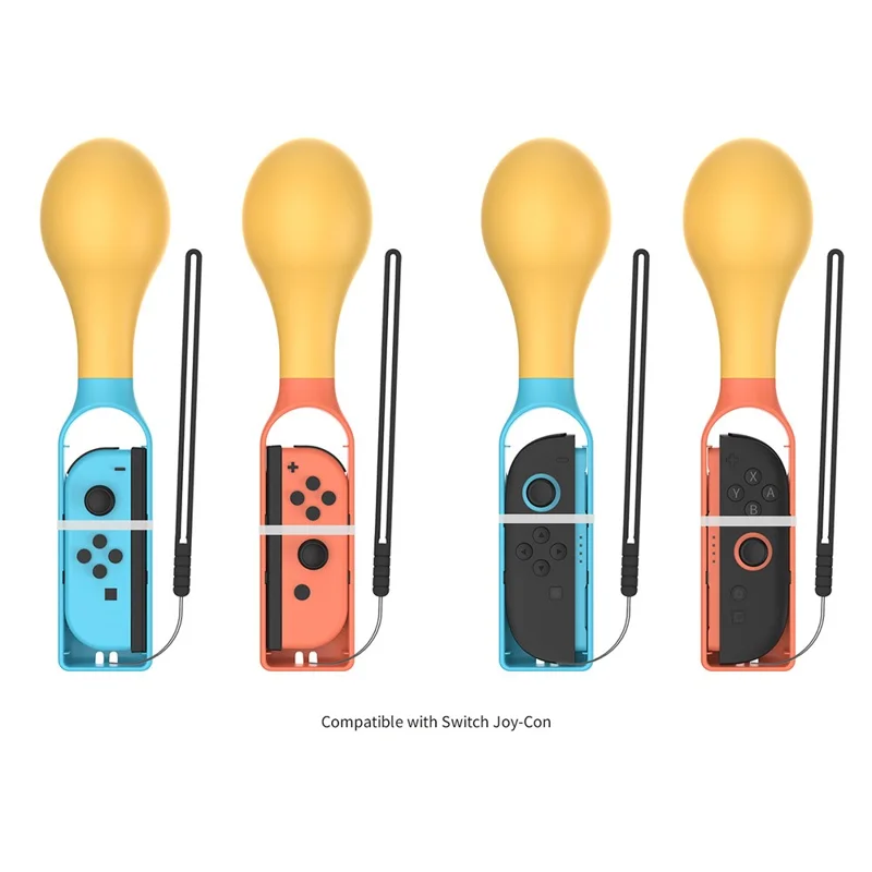 Agarre de martillo de arena DOBE TNS-5103 2Pcs para Nintendo Switch 2 / Switch / Switch OLED Soporte de controlador Joy-Con