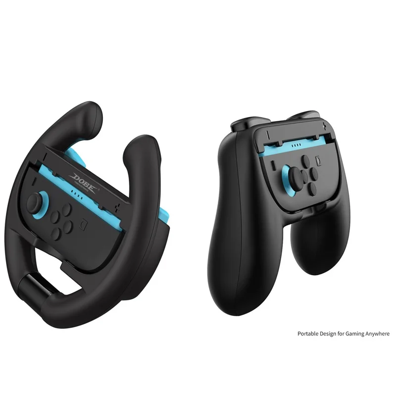 DOBE TNS-5109 Für Nintendo Switch 2 4 in 1 Links Rechts Joy-Con Controller Rennen Lenkrad Griff Set