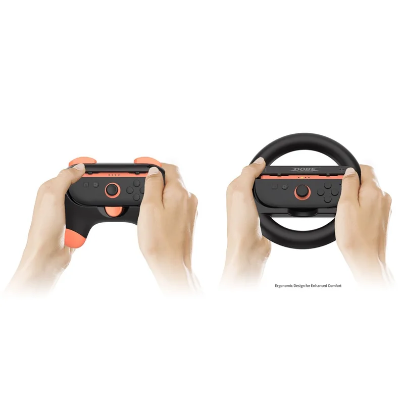 DOBE TNS-5110 Für Nintendo Switch 2-in-1 Links-Rechts Joy-Con Controller Kreislauf Rennrad Griffset