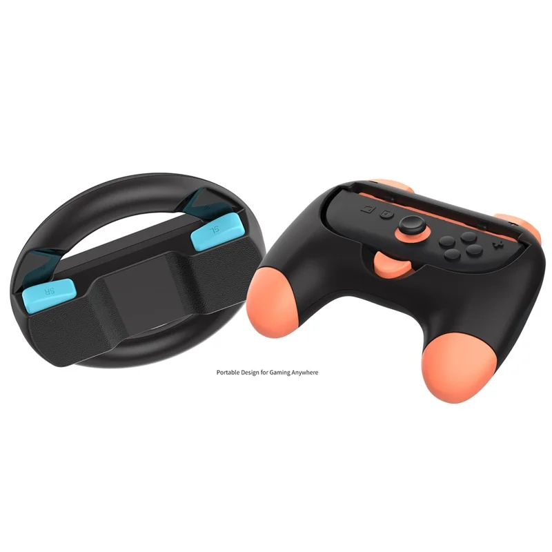 DOBE TNS-5110 Für Nintendo Switch 2-in-1 Links-Rechts Joy-Con Controller Kreislauf Rennrad Griffset