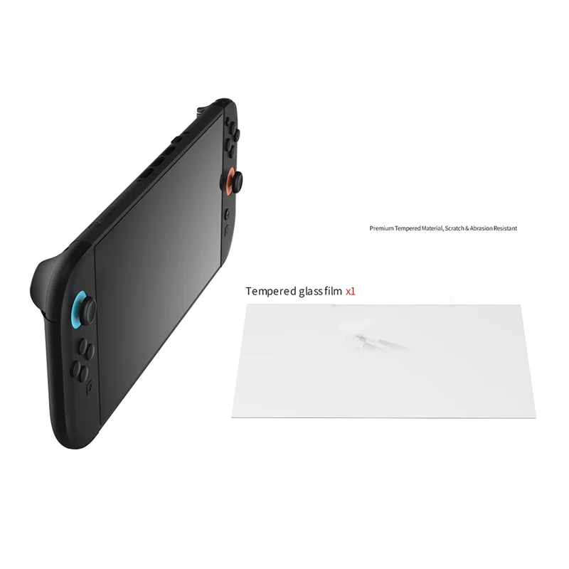 DOBE TNS-5111 Für Nintendo Switch 2-in-1-Set mit Aufbewahrungstasche, Silikon-Schutzhülle, Displayschutz und Spielkartenbox