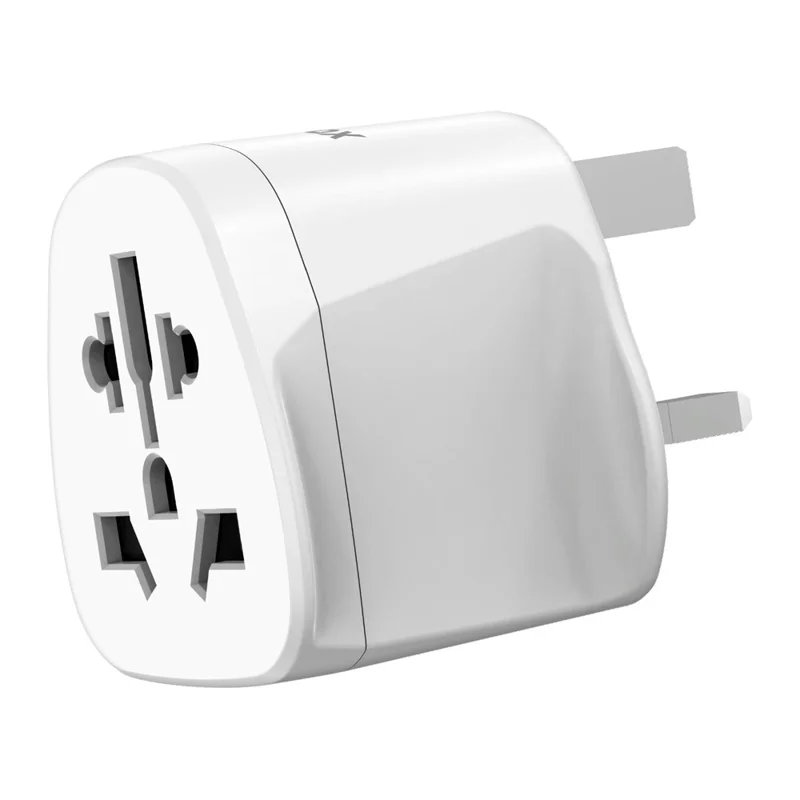 MOMAX 1-World 2500W Global Travel Adapter Universal Power Converter - UK Plug / White