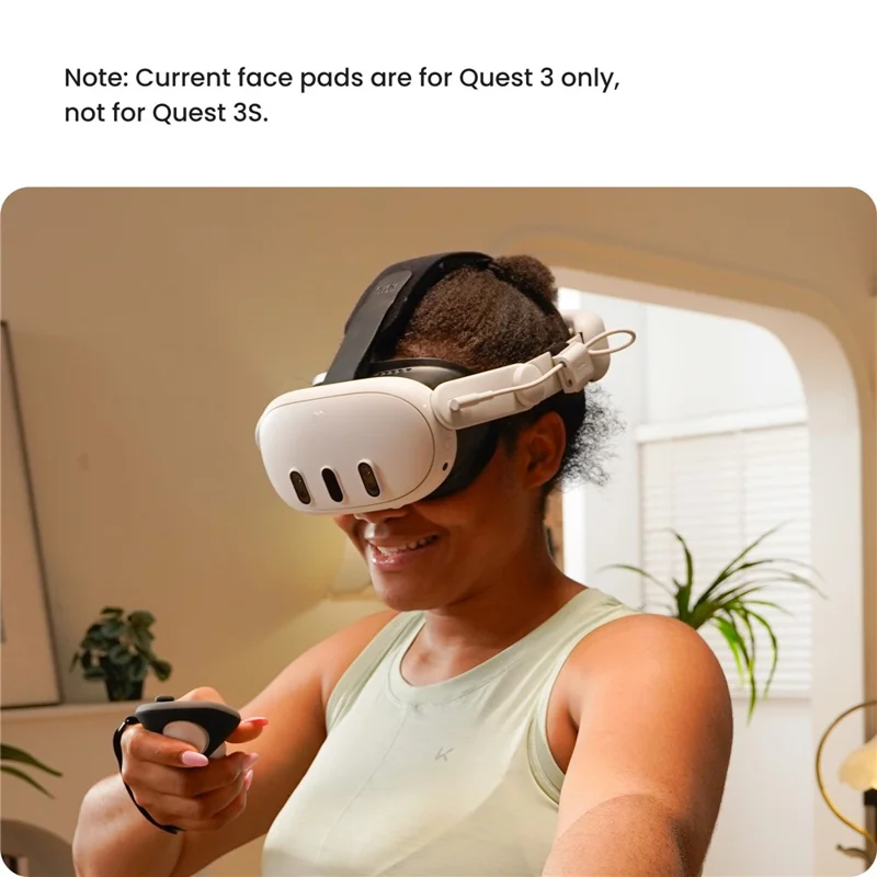 KIWI DESIGN V3 For Meta Quest 3 Replacement Face Mask Cover VR Headset Soft Face Cushion