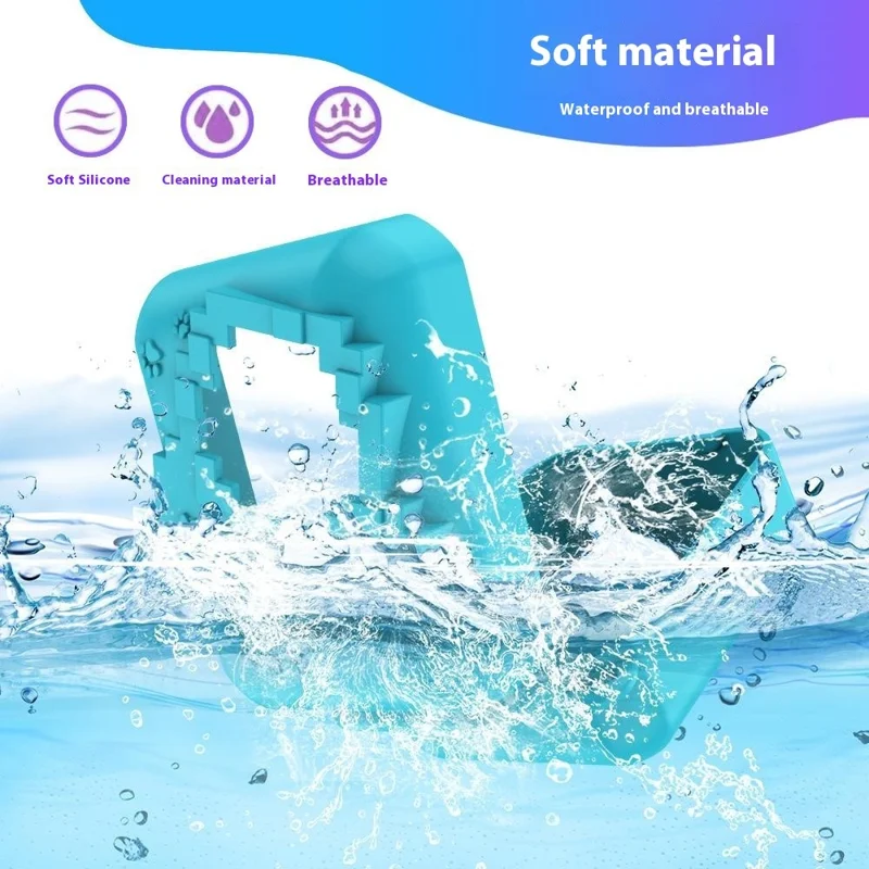 For Bitzee Gen2 Virtual Pet Machine Silicone Case Protective Cover with Lanyard - Blue