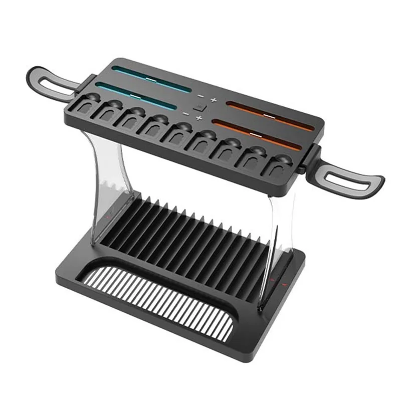 HBS-2806 For Nintendo Switch 2 Console Storage Rack Joy-Con Controller Charging Station Headset Holder Game Card Organizer