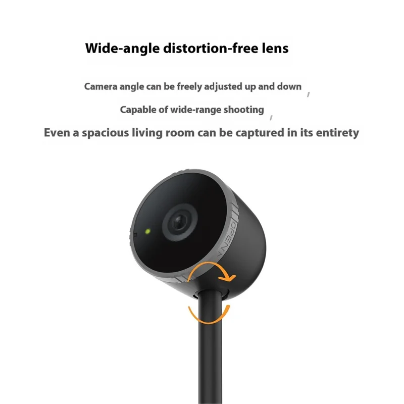 Pour Nintendo Switch 2 Console de Jeu Objectif Grand Angle Caméra de Conversation Vidéo 1080P avec Éclairage Ambiant