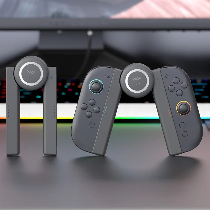 IPEGA PG-SW2019 For Nintendo Switch 2 Joypad Charging Grip 5 Adjustable Positions Magnetic Charger