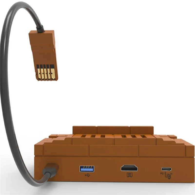 Station d'accueil HYC-386 pour Nintendo Switch 2, HD 4K 60Hz, support de chargement avec fentes de rangement pour les cartouches de jeu