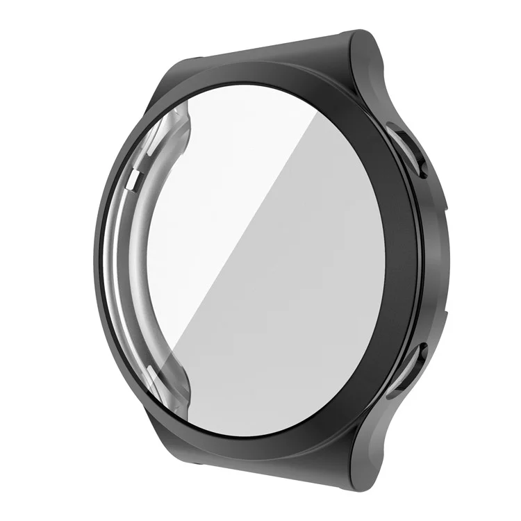 TPU Full Coverage Electroplating Protective Shell Case Cover for Huawei Watch GT 2 Pro - Black