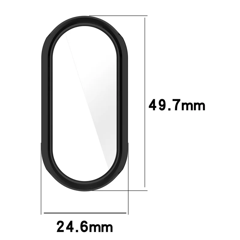 For Xiaomi Smart Band 10 / 10 NFC Watch Case Full Protection Scratch Resistant TPU Cover - Electroplating Silver