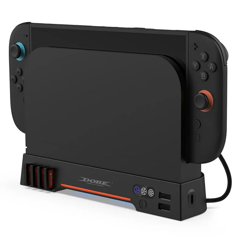 DOBE TNS-31111 For Nintendo Switch 2 Heat Dissipation Dual Fan Cooling Stand with RGB Light