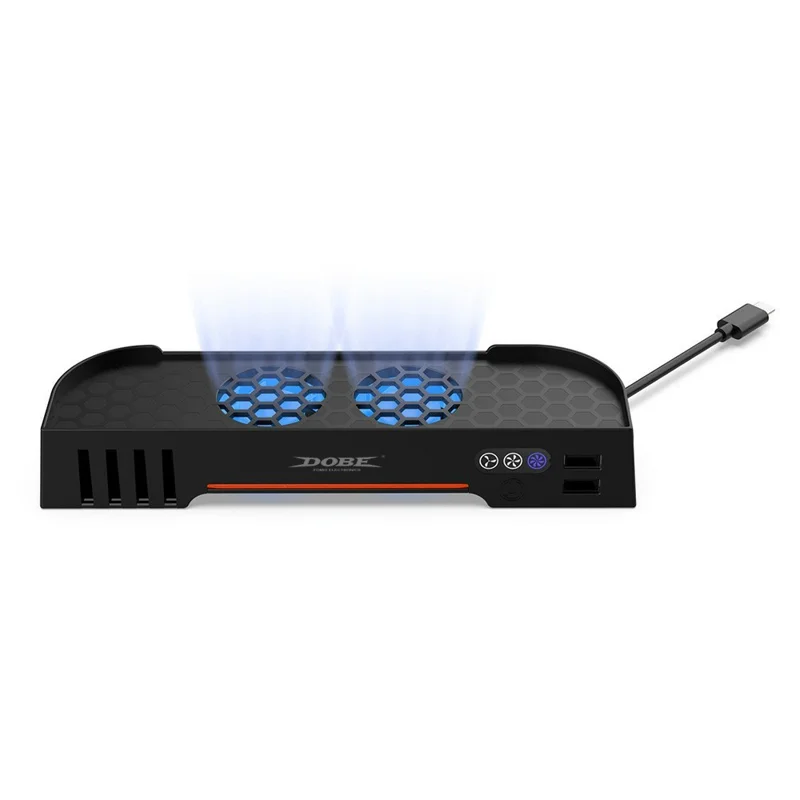 DOBE TNS-31111 For Nintendo Switch 2 Heat Dissipation Dual Fan Cooling Stand with RGB Light
