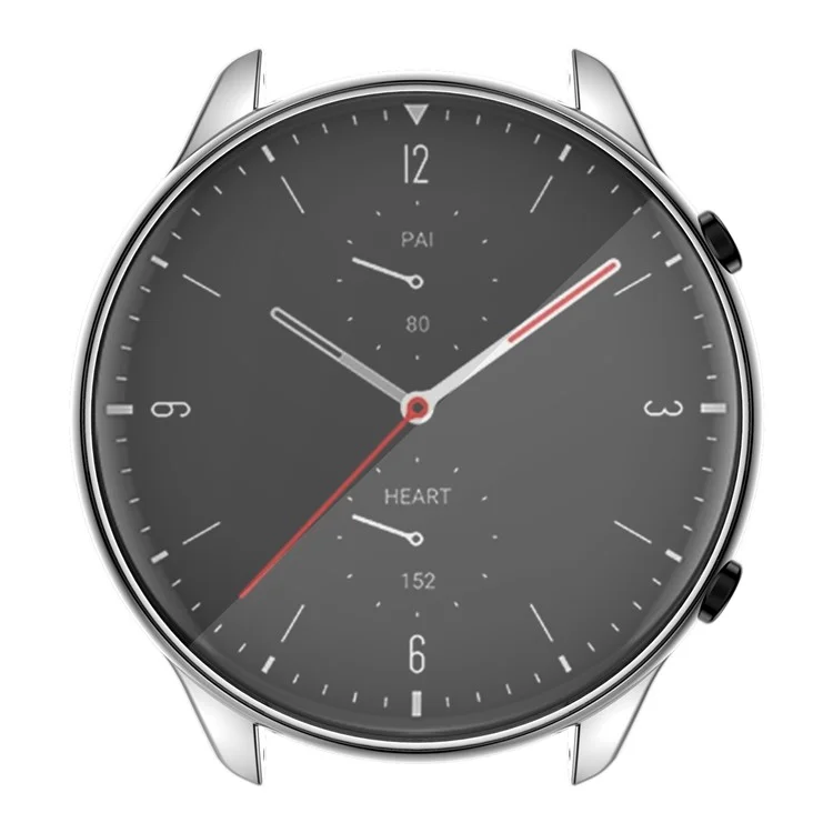Étui de Protection en TPU Doux avec Revêtement Électrolytique Anti-Rayures pour Huami Amazfit GTR2 - Argent