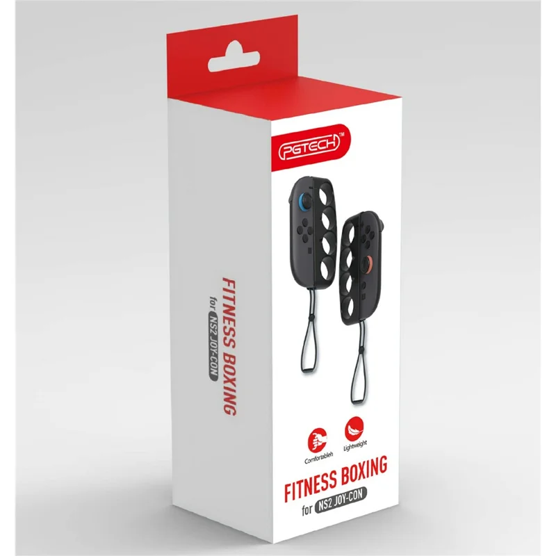 PGTECH GP-386 para Nintendo Switch Empunhadura Magnética de Boxe para Joy-Con Esquerdo e Direito - Preto