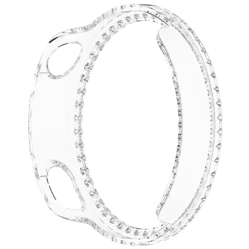 Pour Xiaomi Watch S4 41mm Étui en PC Décoration de strass Montre connectée Housse de protection - Transparent