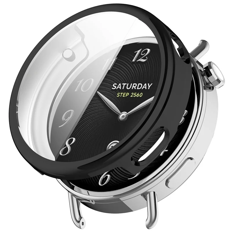 For Xiaomi Watch S4 41mm Watch Case Full Protection Scratch Resistant TPU Cover - Black