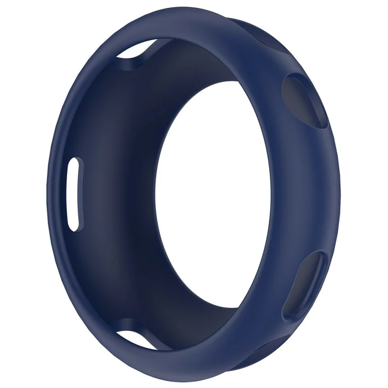 For vivo Watch 5 / iQOO Watch 5 Silicone Watch Case Shockproof Bumper Frame - Blue