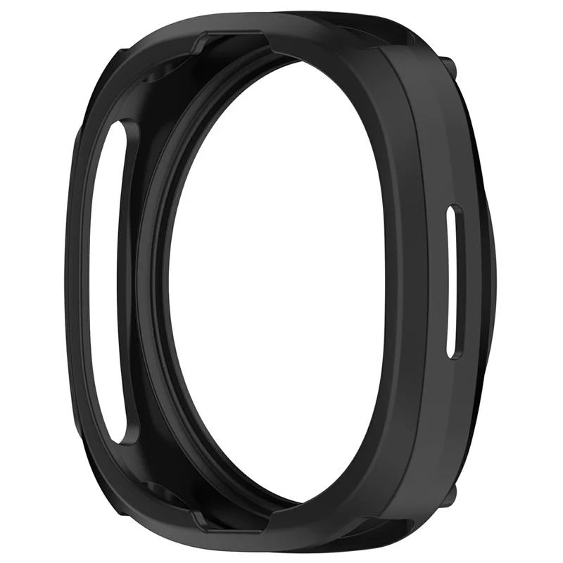 For Samsung Galaxy Watch8 40mm Soft TPU Watch Case Hollow Shockproof Bumper Frame - Black