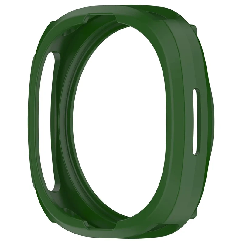 For Samsung Galaxy Watch8 40mm Soft TPU Watch Case Hollow Shockproof Bumper Frame - Green