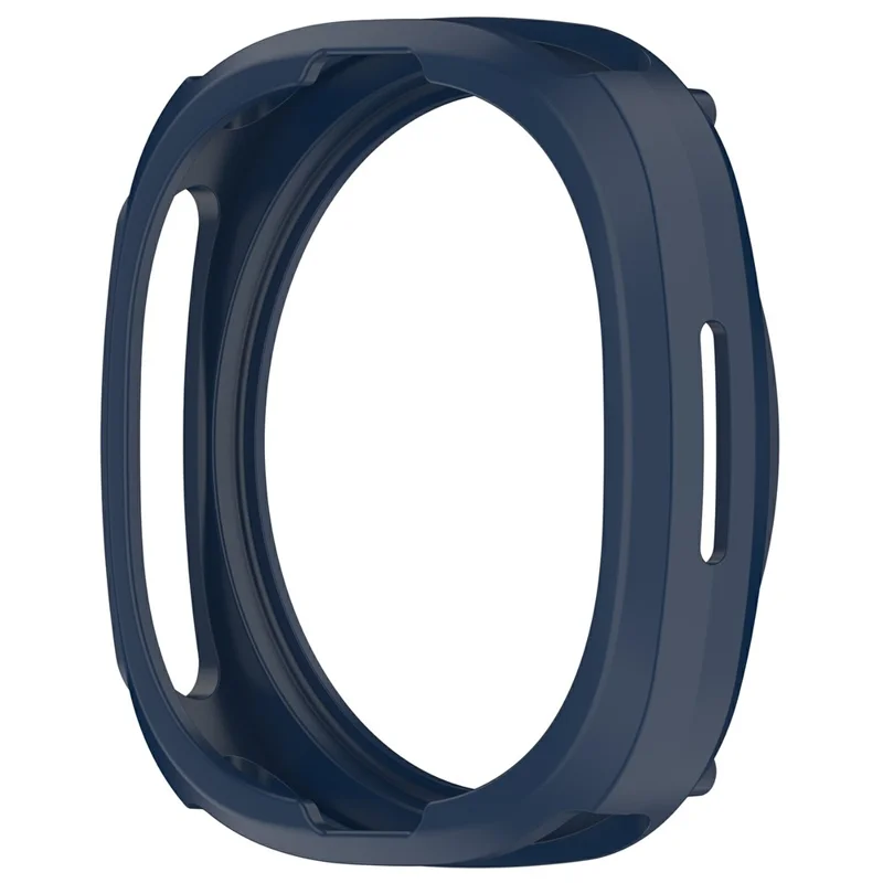 For Samsung Galaxy Watch8 40mm Soft TPU Watch Case Hollow Shockproof Bumper Frame - Midnight Blue