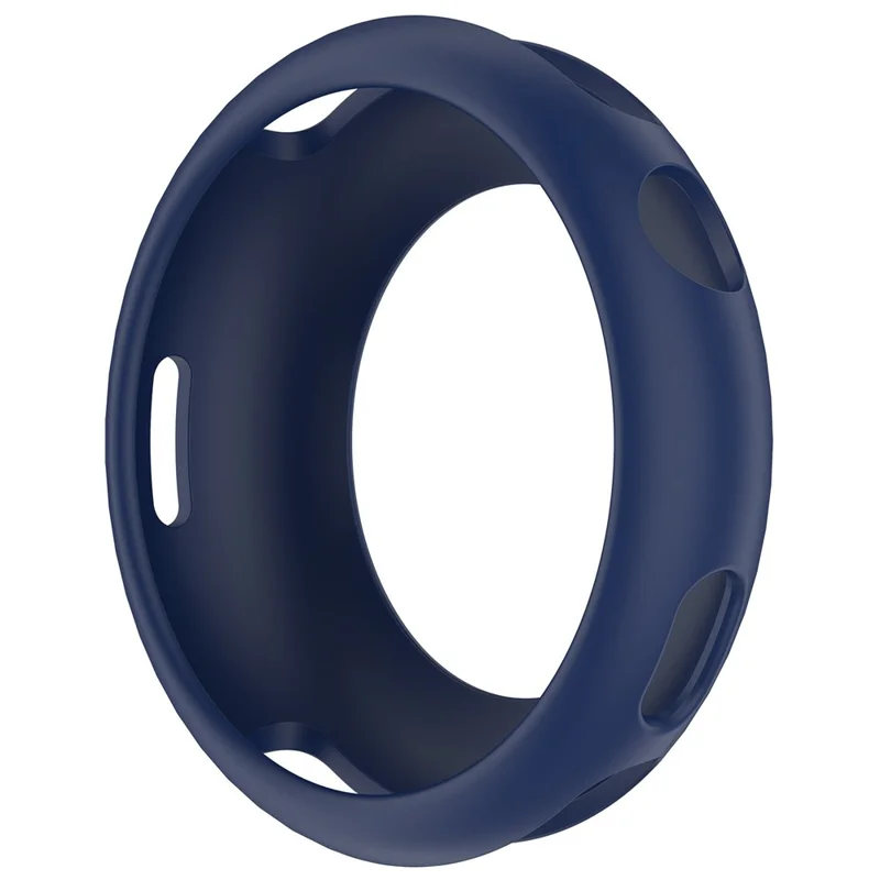 For vivo Watch 5 / iQOO Watch 5 Watch Case Silicone Shockproof Bumper Frame - Blue