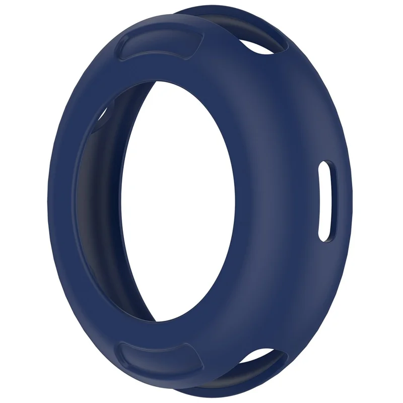 For vivo Watch 5 / iQOO Watch 5 Watch Case Silicone Shockproof Bumper Frame - Blue