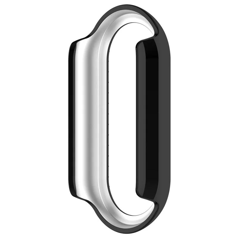 Pour Xiaomi Smart Band 10 / 10 NFC Étui de montre Décoration de strass Boîtier de montre électrolytique creux - Noir