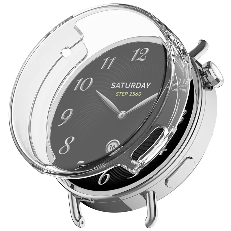 For Xiaomi Watch S4 41mm Watch Case Transparent TPU Full Cover Protector